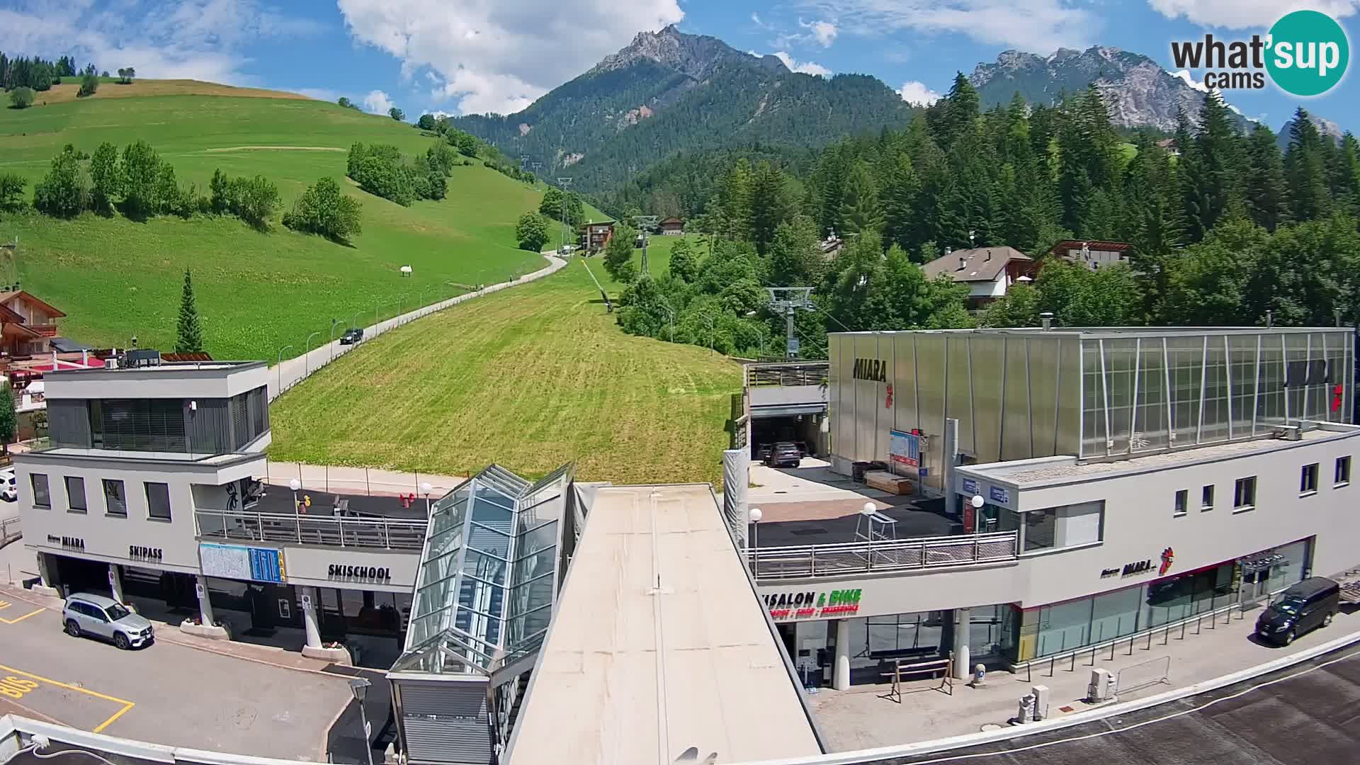 Kronplatz webcam Valley sation of Miara