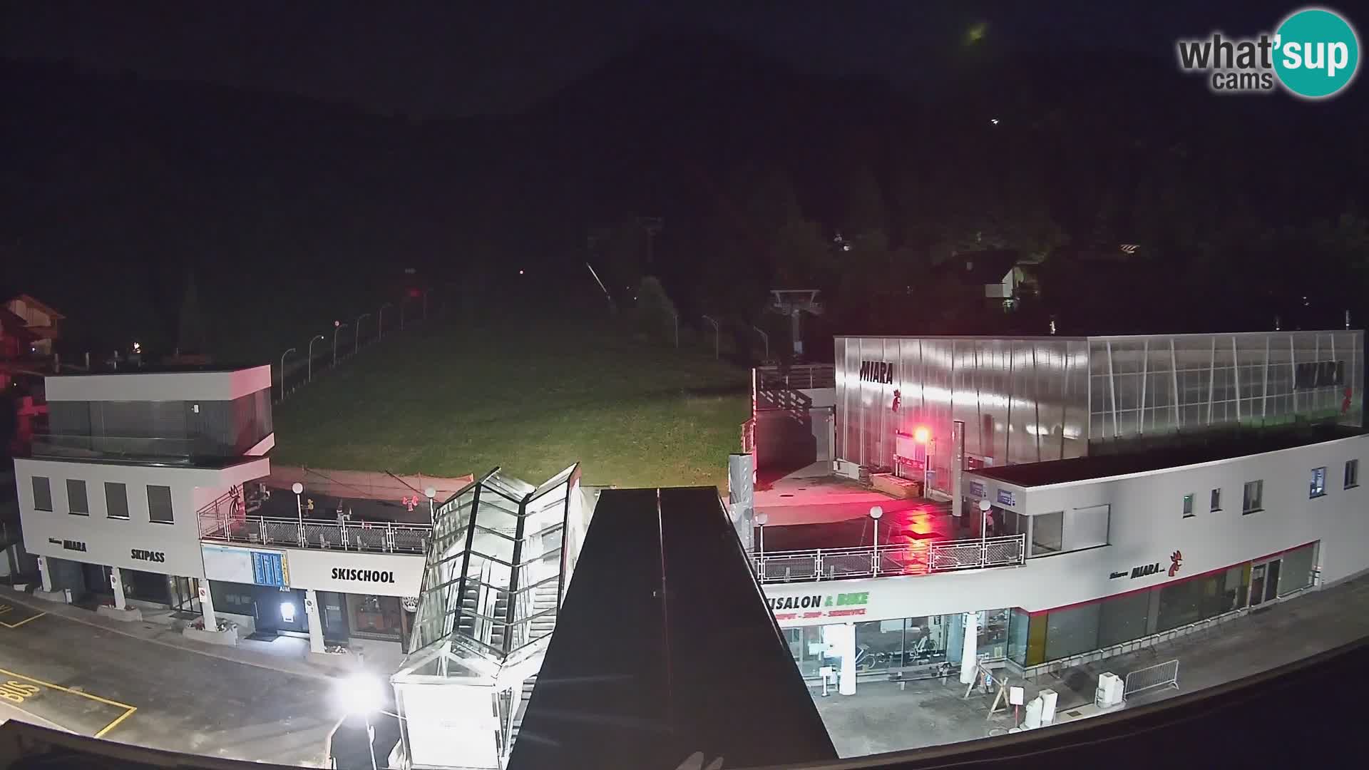 Plan de Corones Kronplatz Miara webcam en vivo – estación de valle