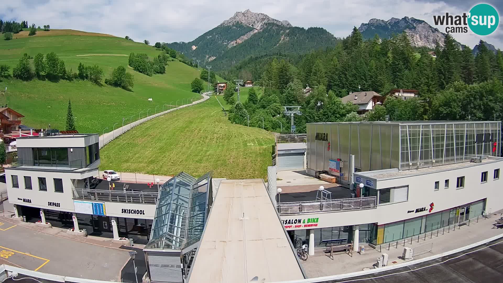 Kronplatz webcam Valley sation of Miara