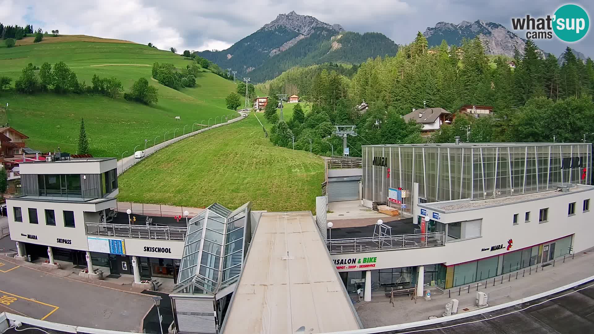 Kronplatz web-kamera Miara – donja stanica