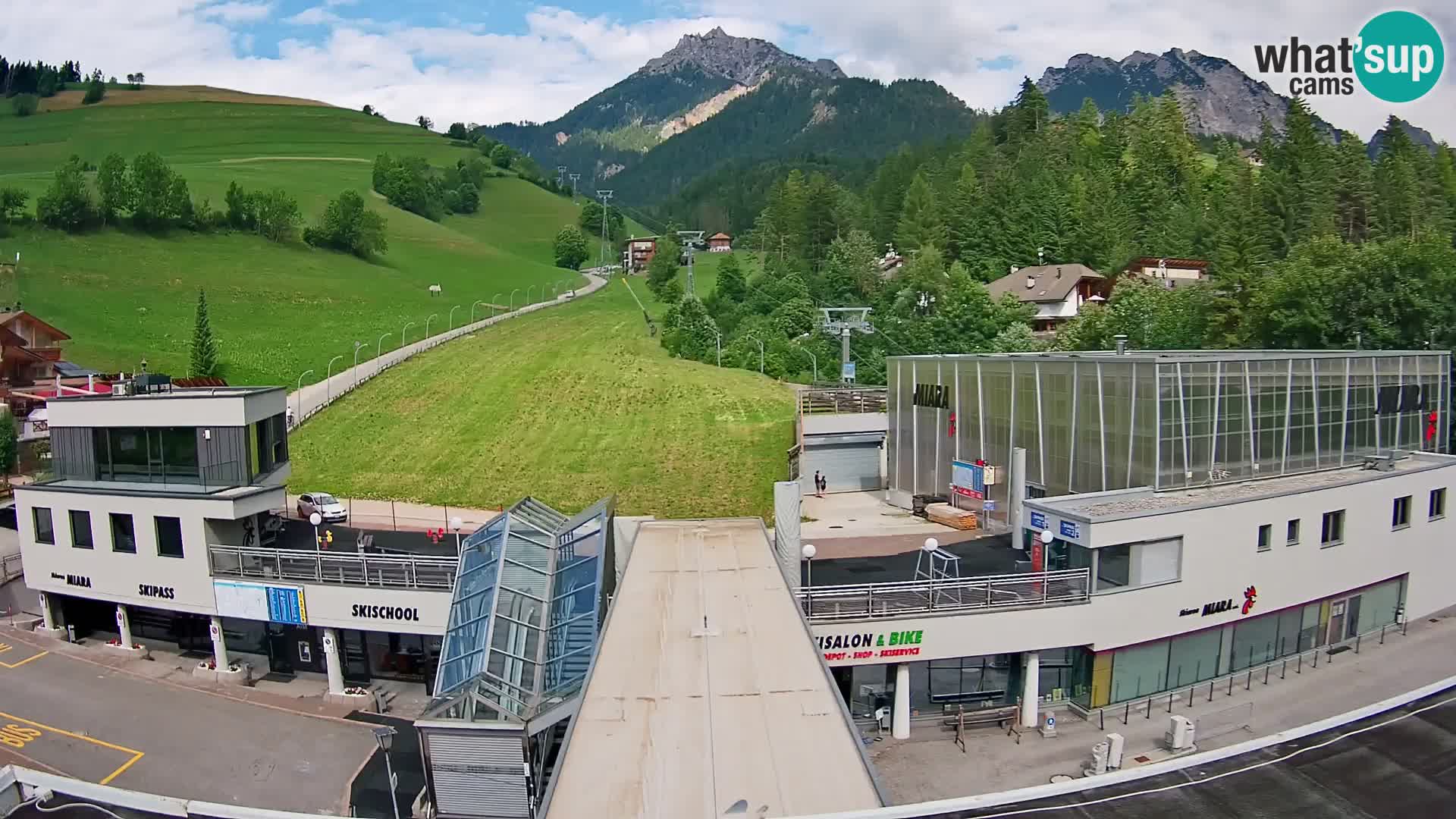 Kronplatz spletna kamera Miara spodnja postaja