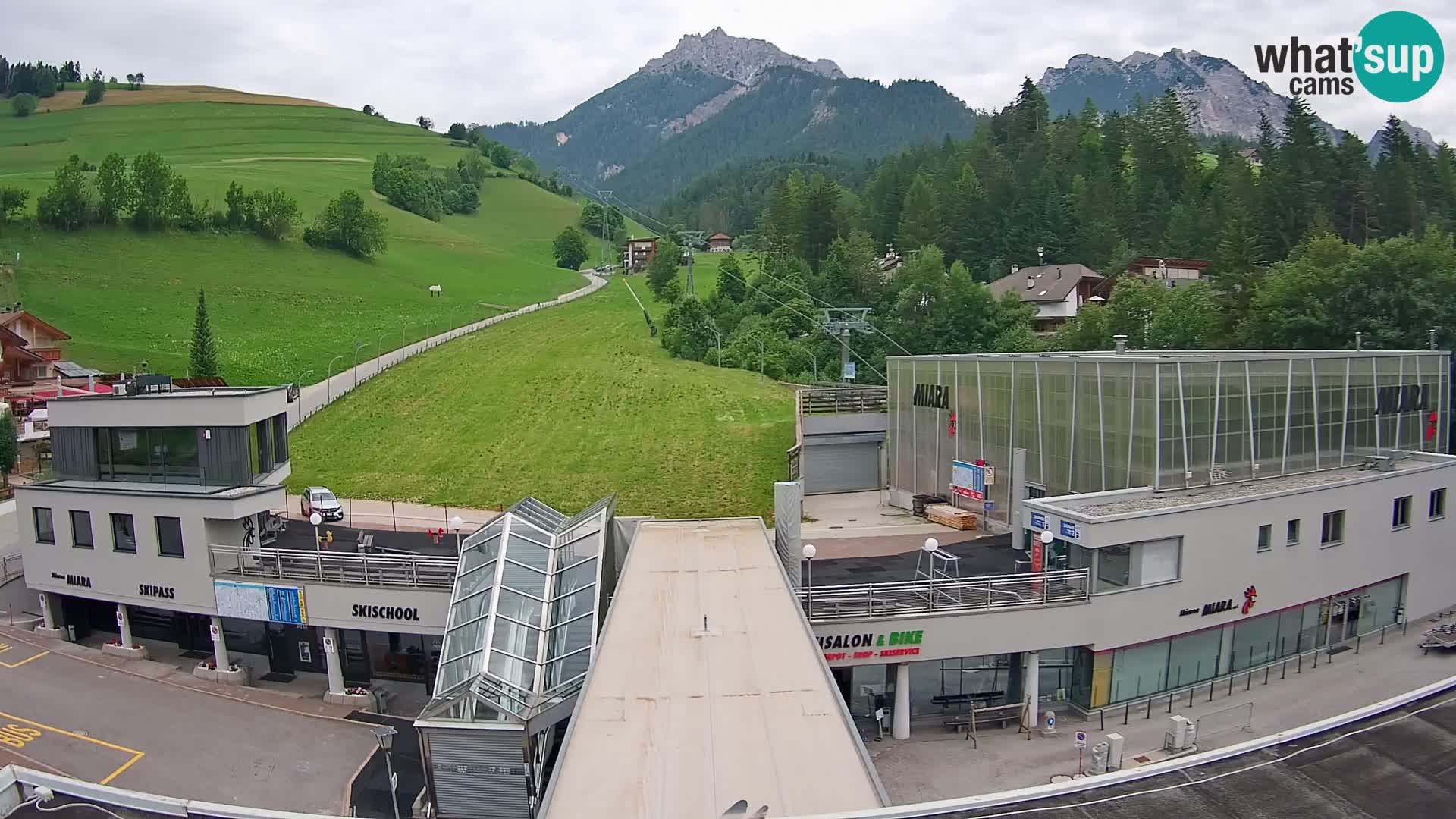 Kronplatz webcam Valley sation of Miara