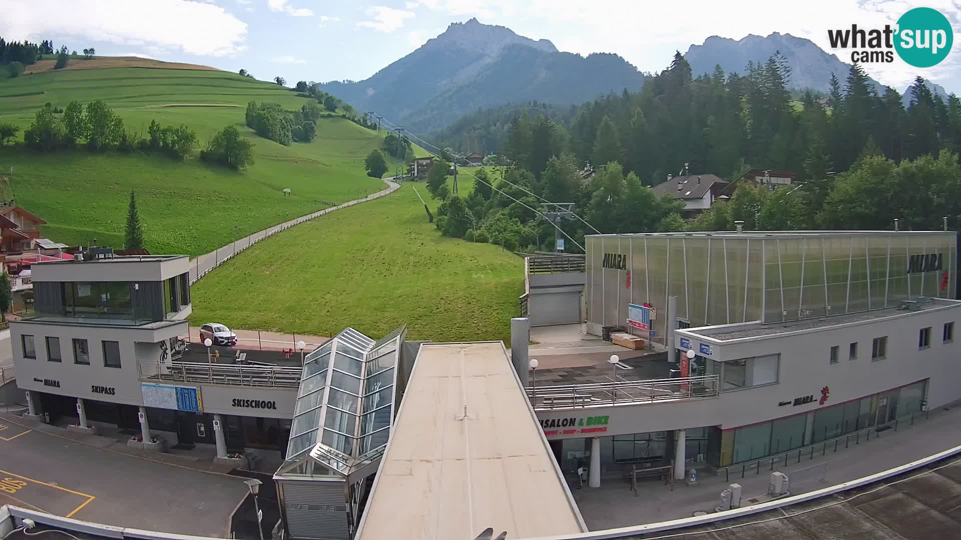 Kronplatz spletna kamera Miara spodnja postaja