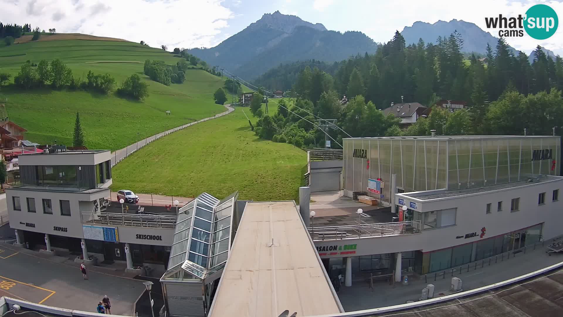 Kronplatz spletna kamera Miara spodnja postaja