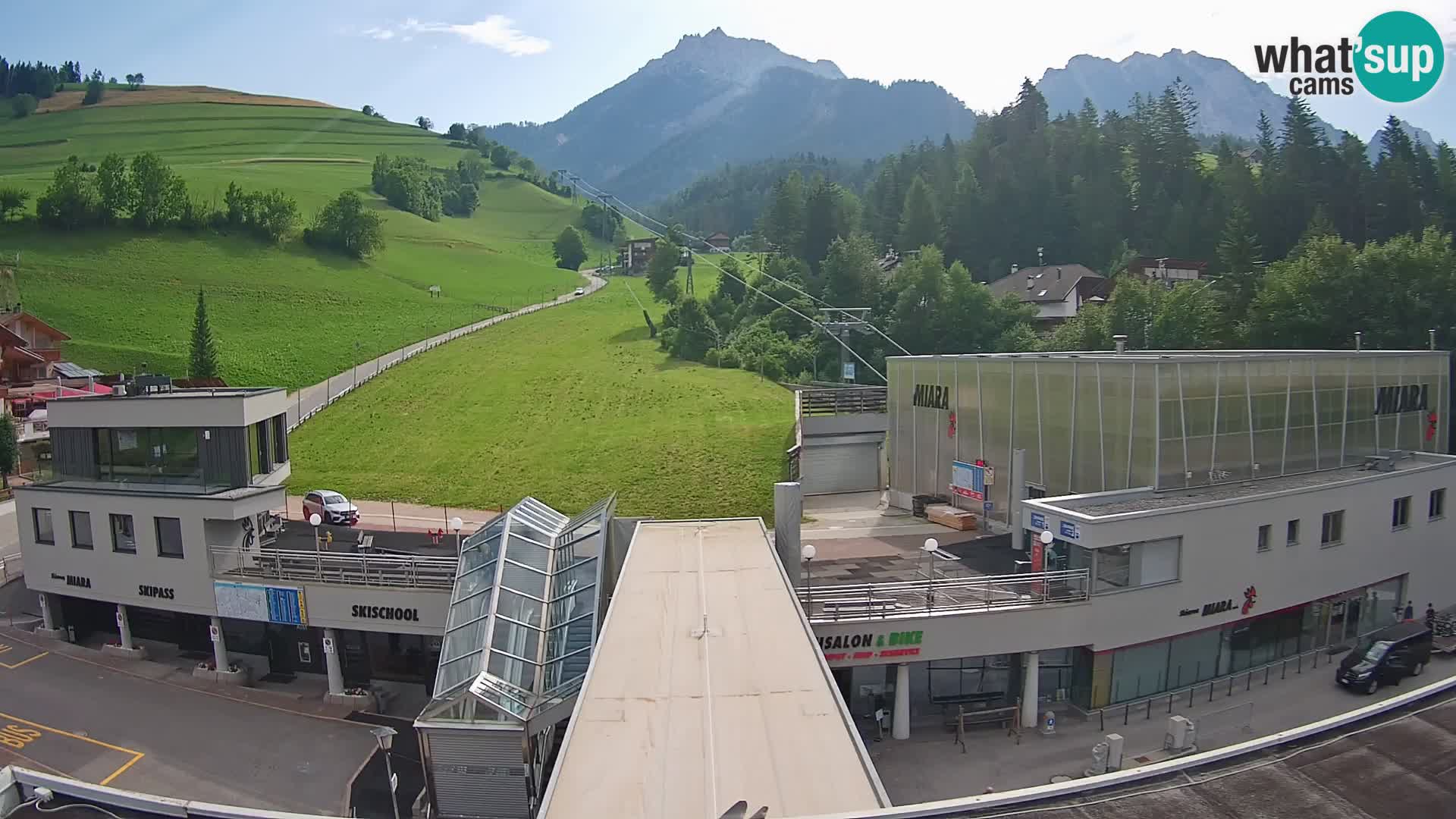 Kronplatz spletna kamera Miara spodnja postaja