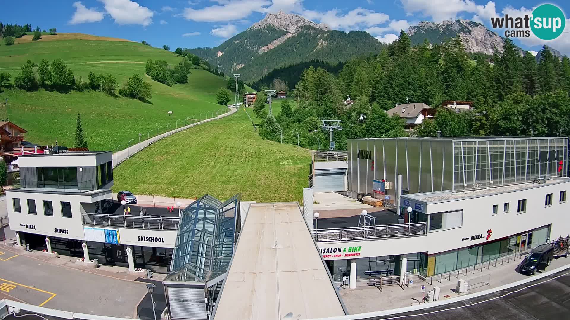 Kronplatz webcam Valley sation of Miara