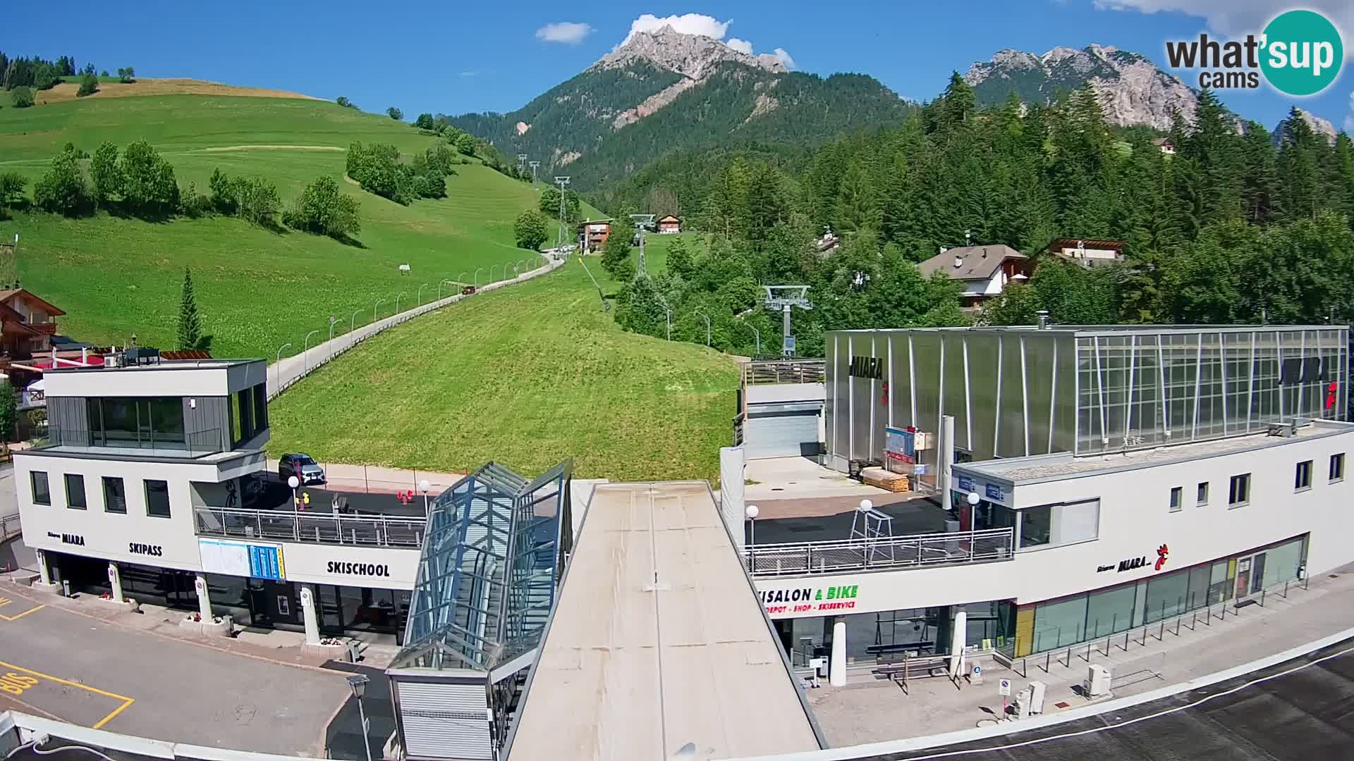 Plan de Corones Kronplatz Miara webcam en vivo – estación de valle