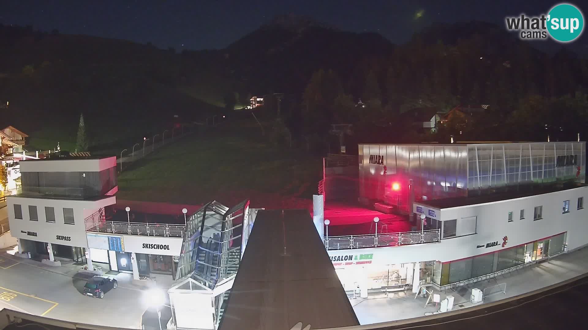 Kronplatz spletna kamera Miara spodnja postaja