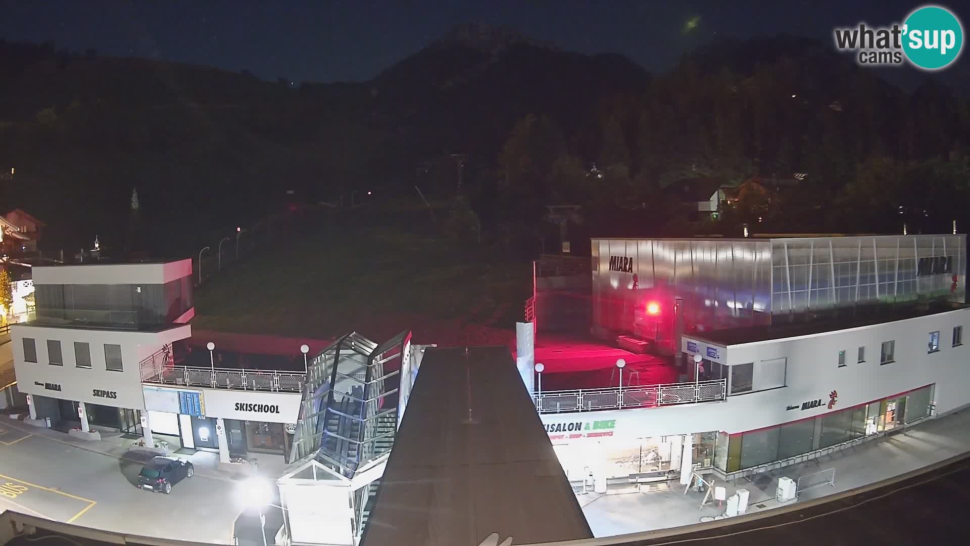 Kronplatz spletna kamera Miara spodnja postaja