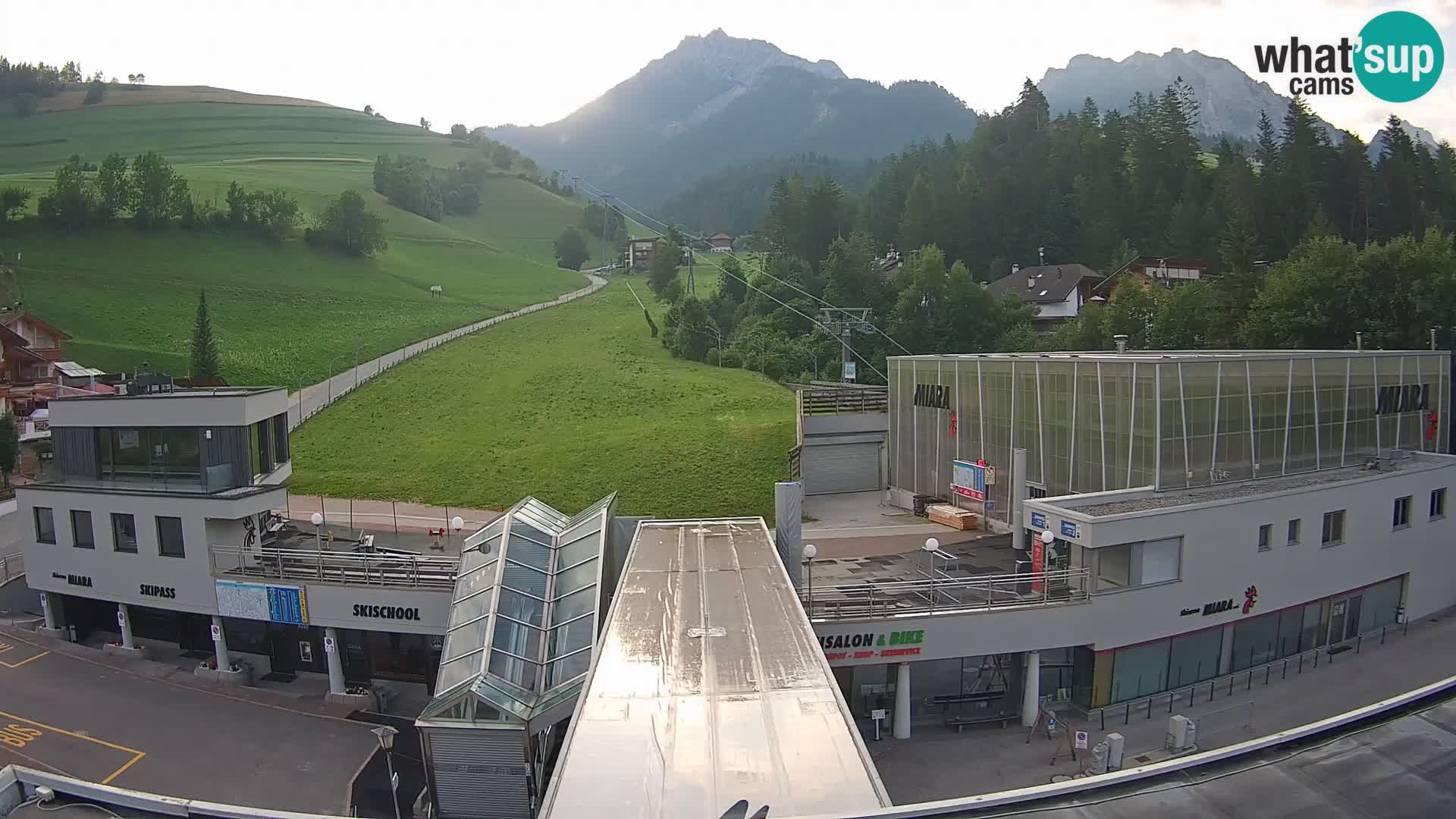 Kronplatz spletna kamera Miara spodnja postaja