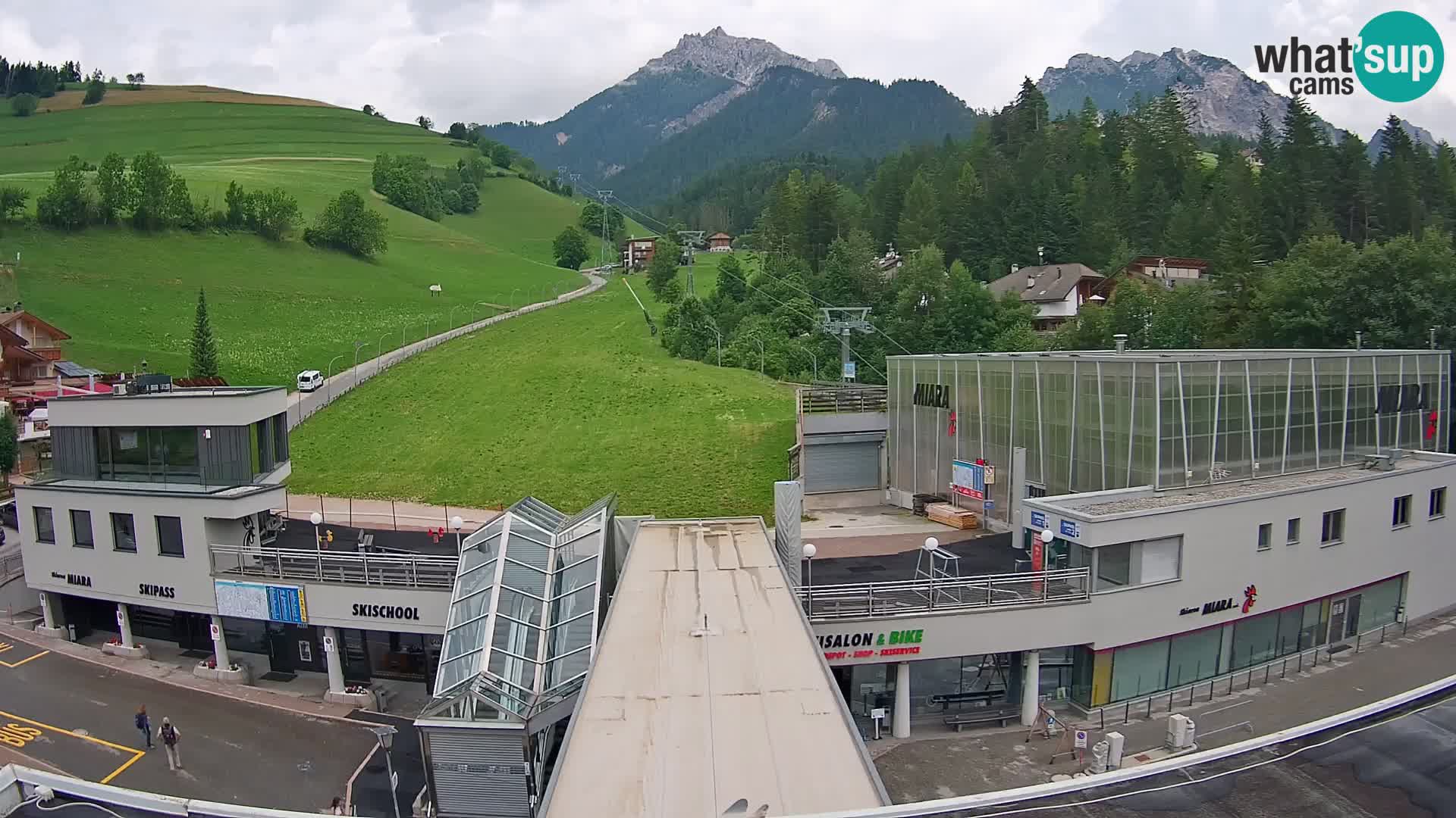 Plan de Corones Kronplatz Miara webcam en vivo – estación de valle