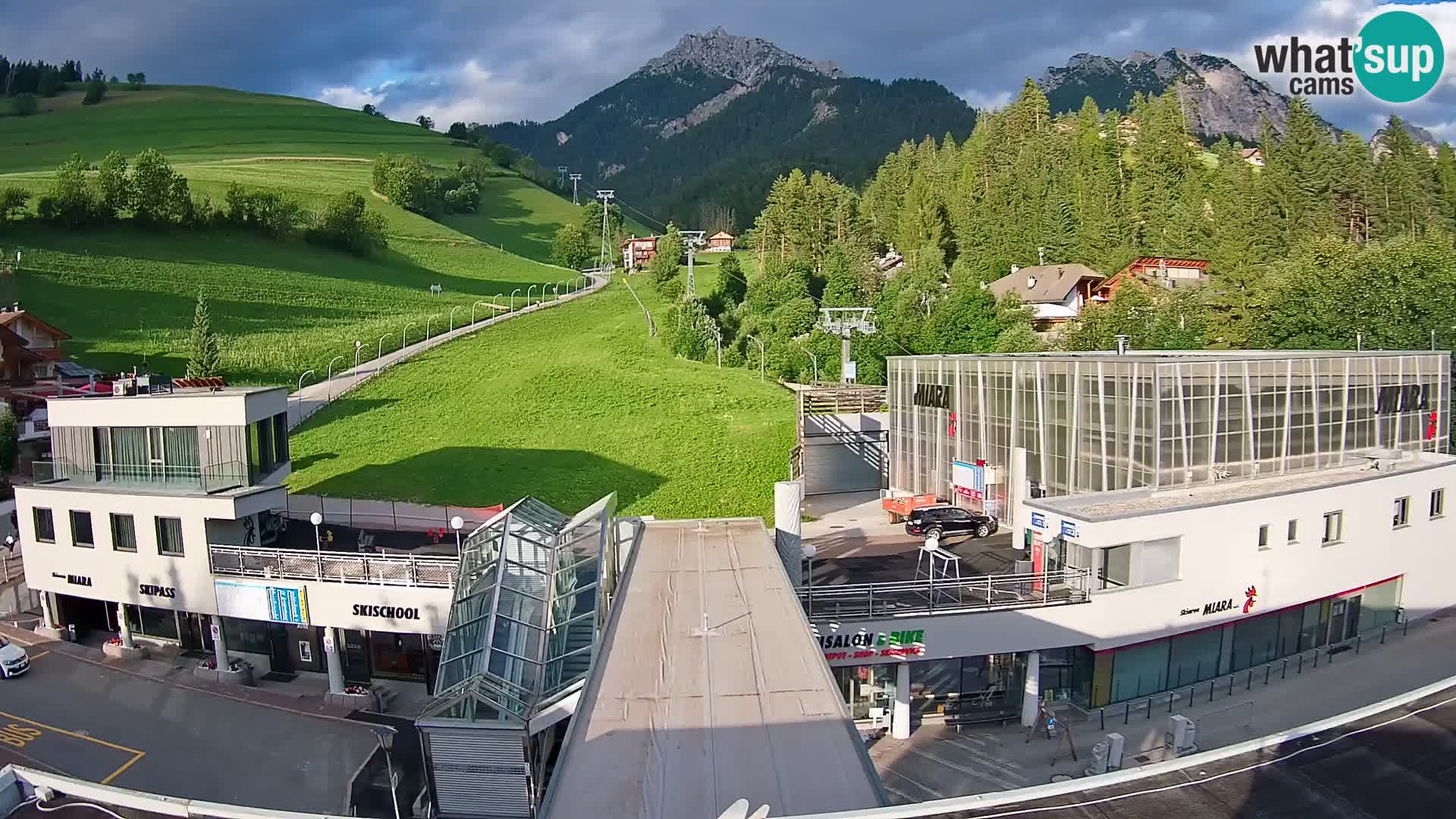 Kronplatz web-kamera Miara – donja stanica