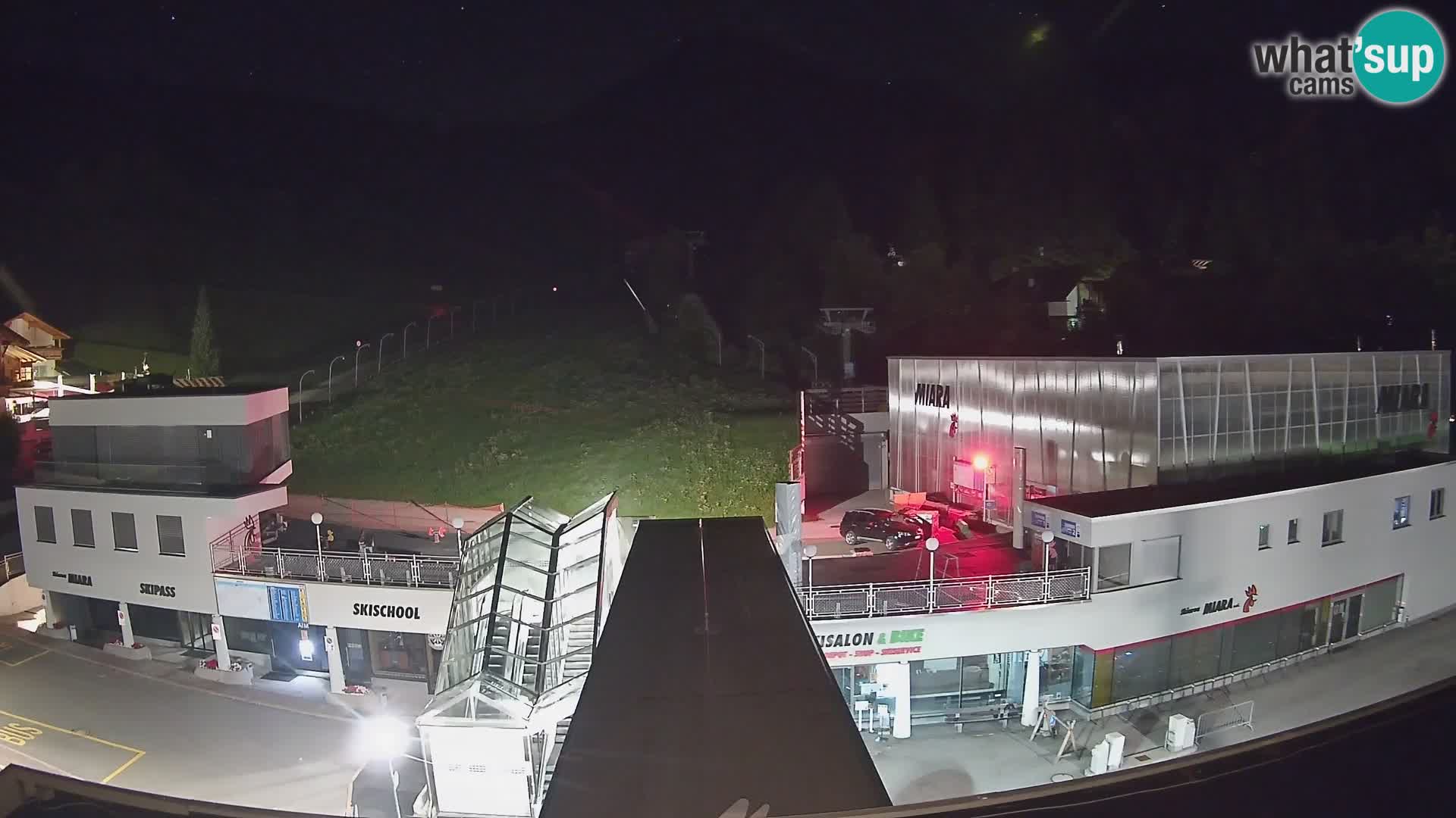 Plan de Corones Kronplatz Miara webcam en vivo – estación de valle