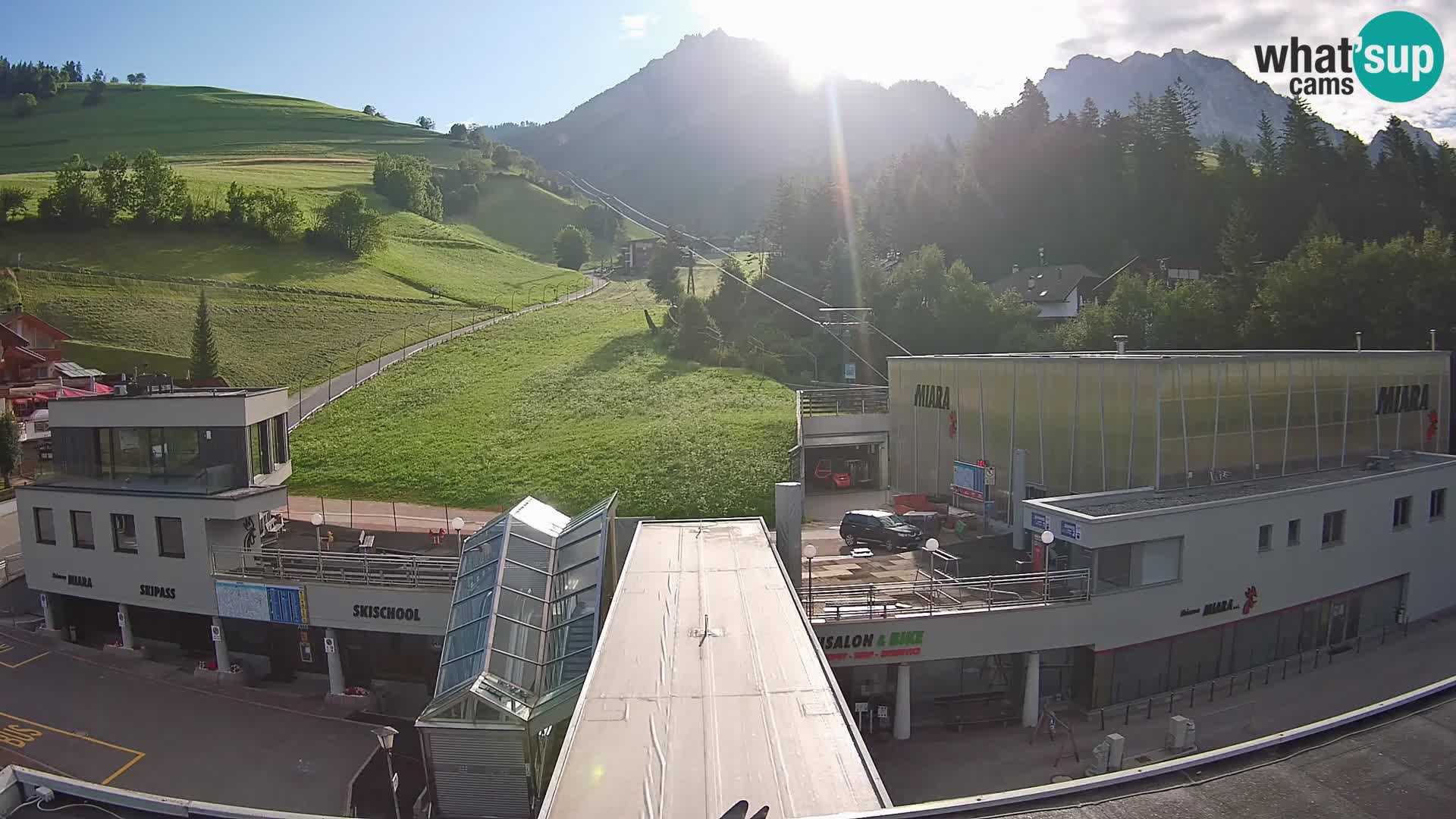 Kronplatz spletna kamera Miara spodnja postaja