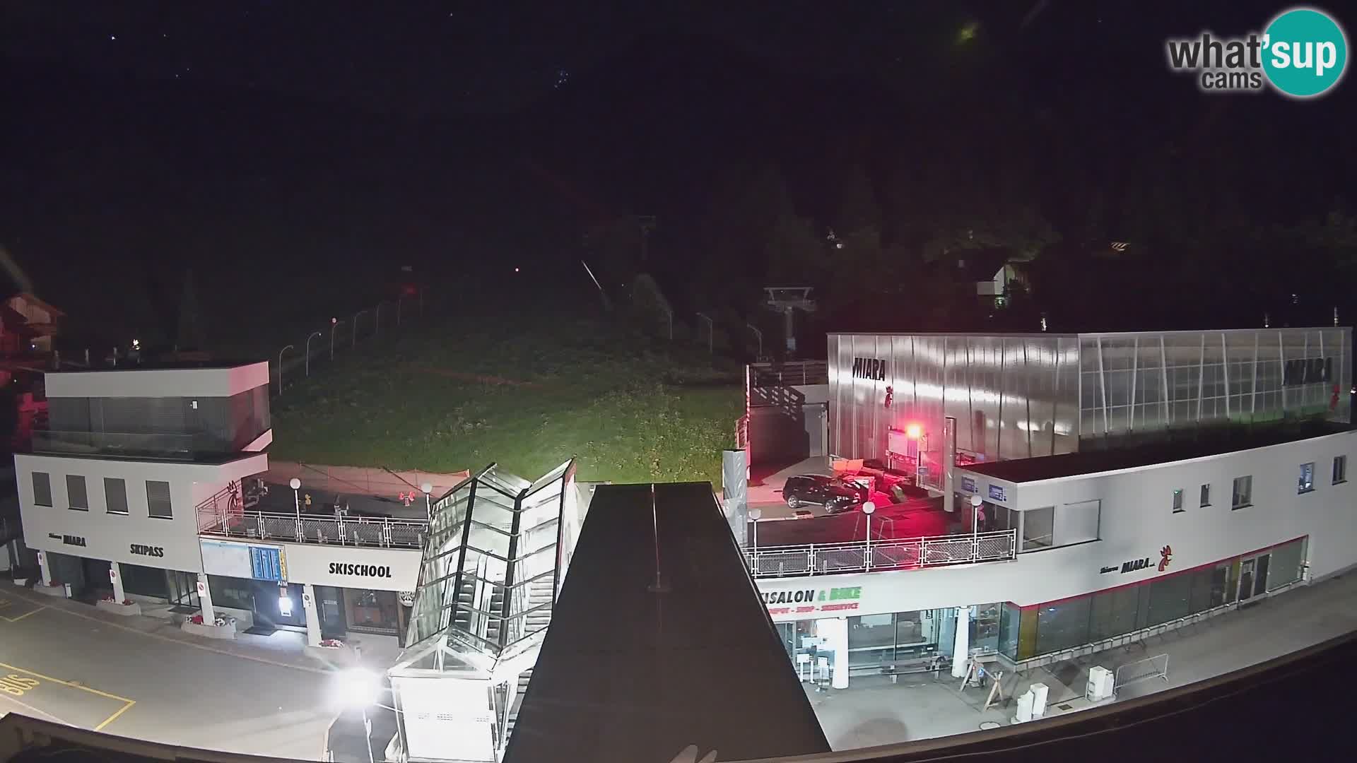 Kronplatz webcam Valley sation of Miara