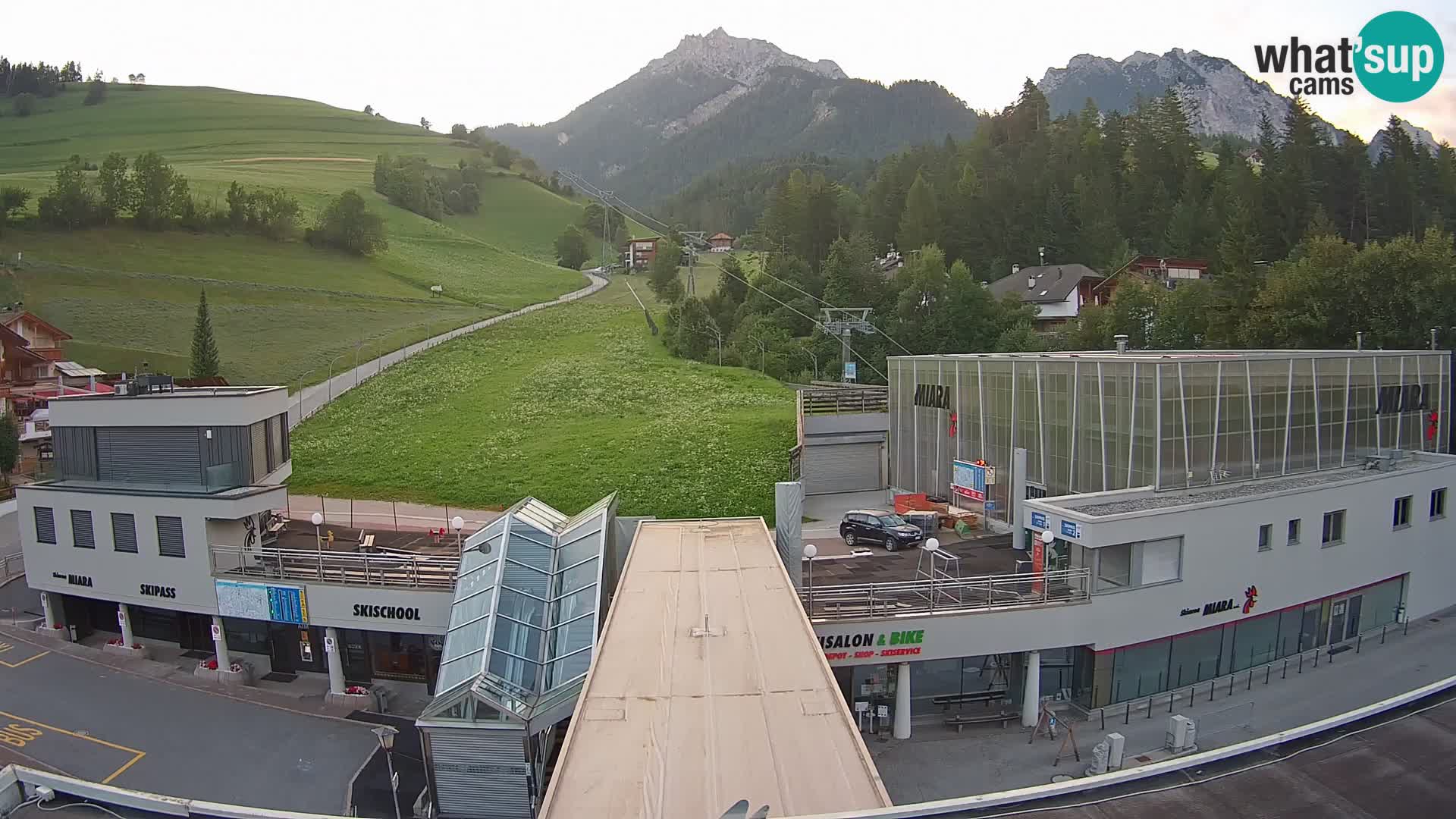 Kronplatz web-kamera Miara – donja stanica