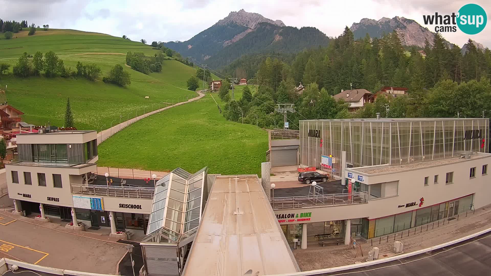 Kronplatz web-kamera Miara – donja stanica