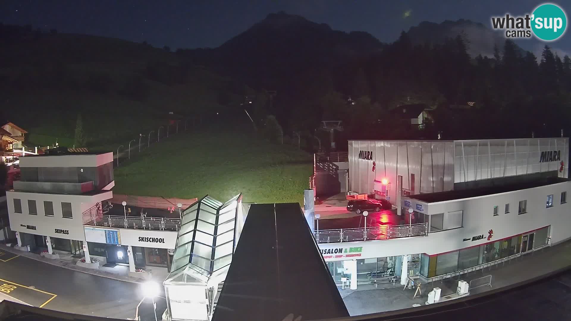 Kronplatz spletna kamera Miara spodnja postaja