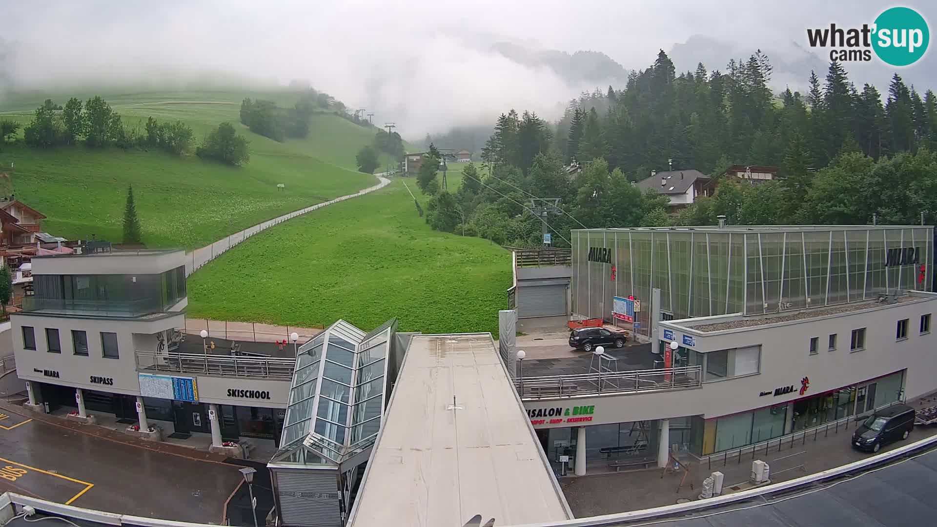 Plan de Corones Kronplatz Miara webcam en vivo – estación de valle