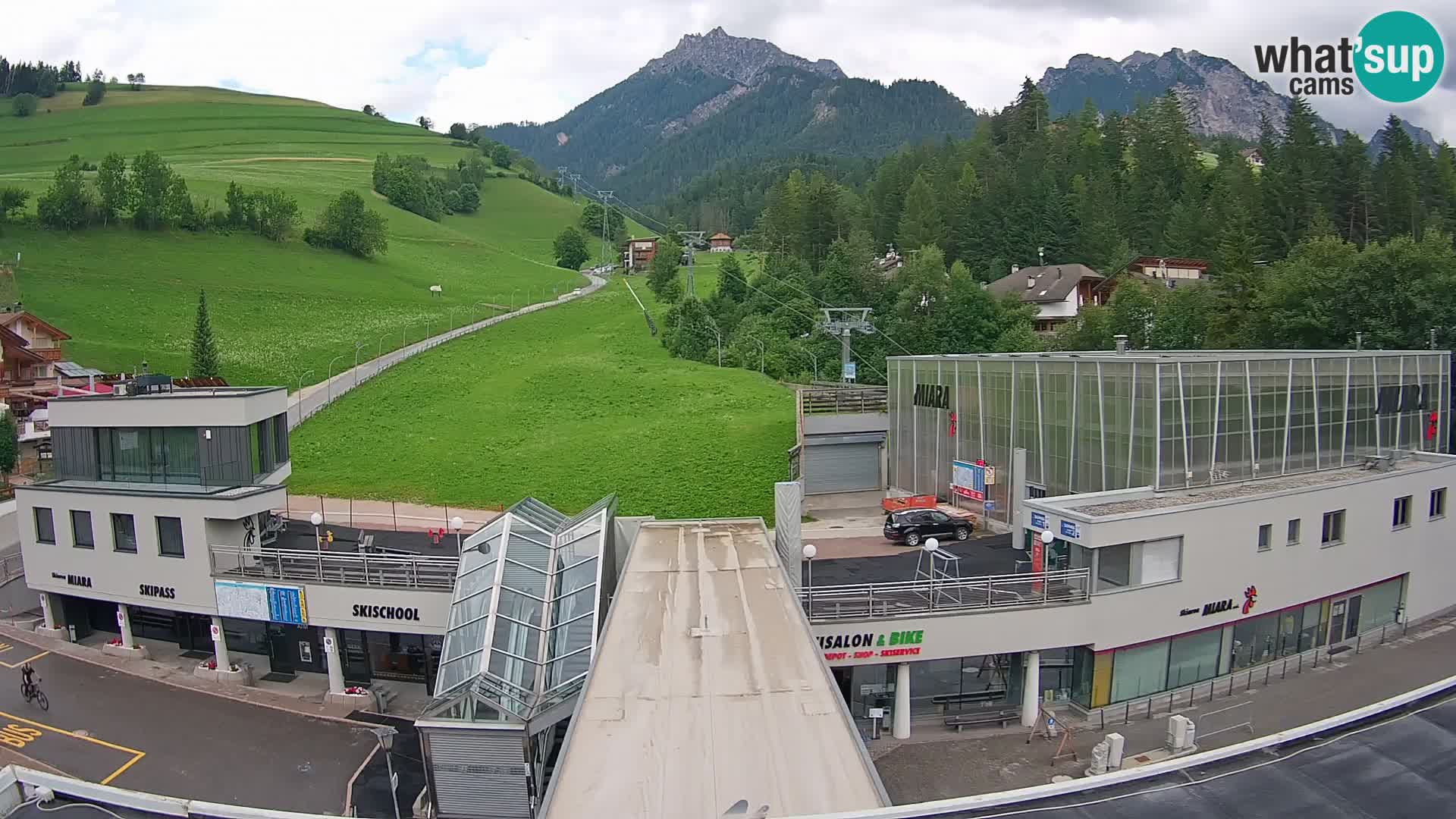 Kronplatz webcam Valley sation of Miara