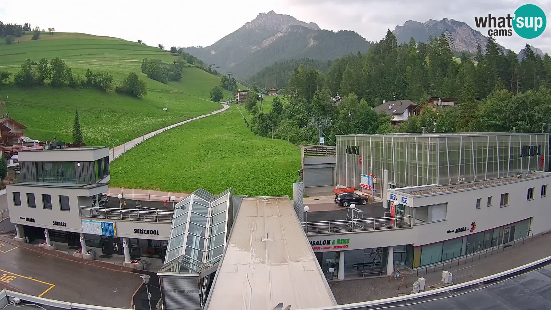 Kronplatz web-kamera Miara – donja stanica
