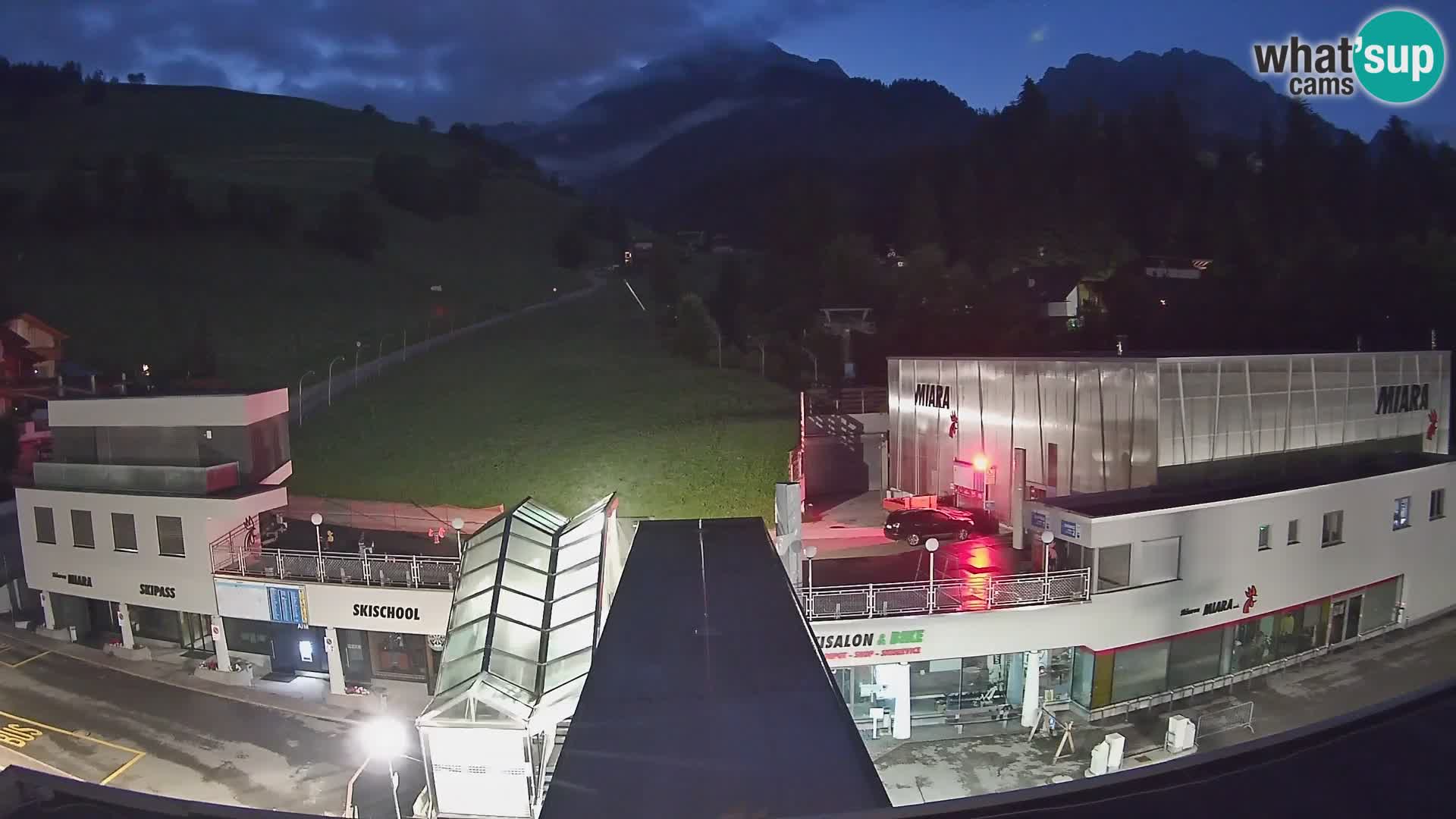 Kronplatz webcam Valley sation of Miara