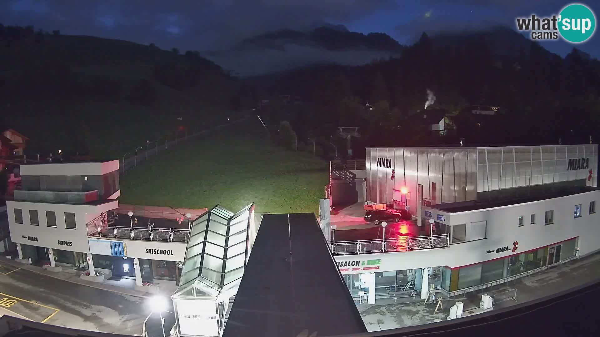 Plan de Corones Kronplatz Miara webcam en vivo – estación de valle