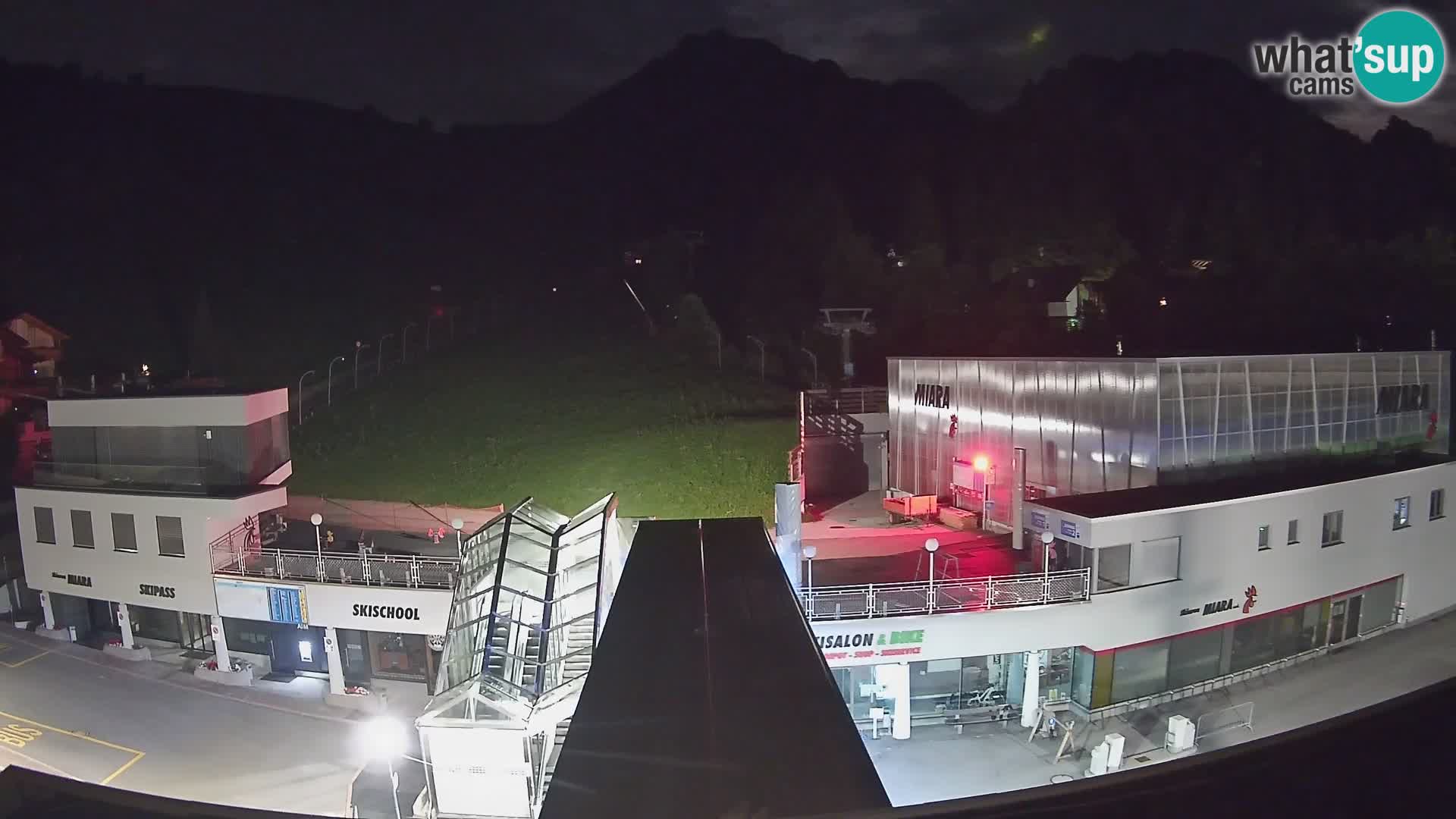 Kronplatz webcam Valley sation of Miara