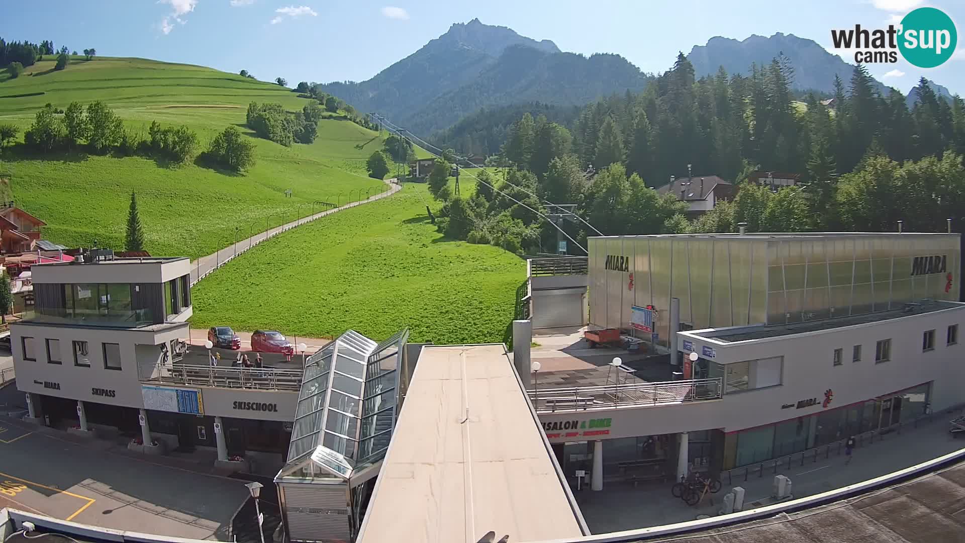 Kronplatz webcam Valley sation of Miara