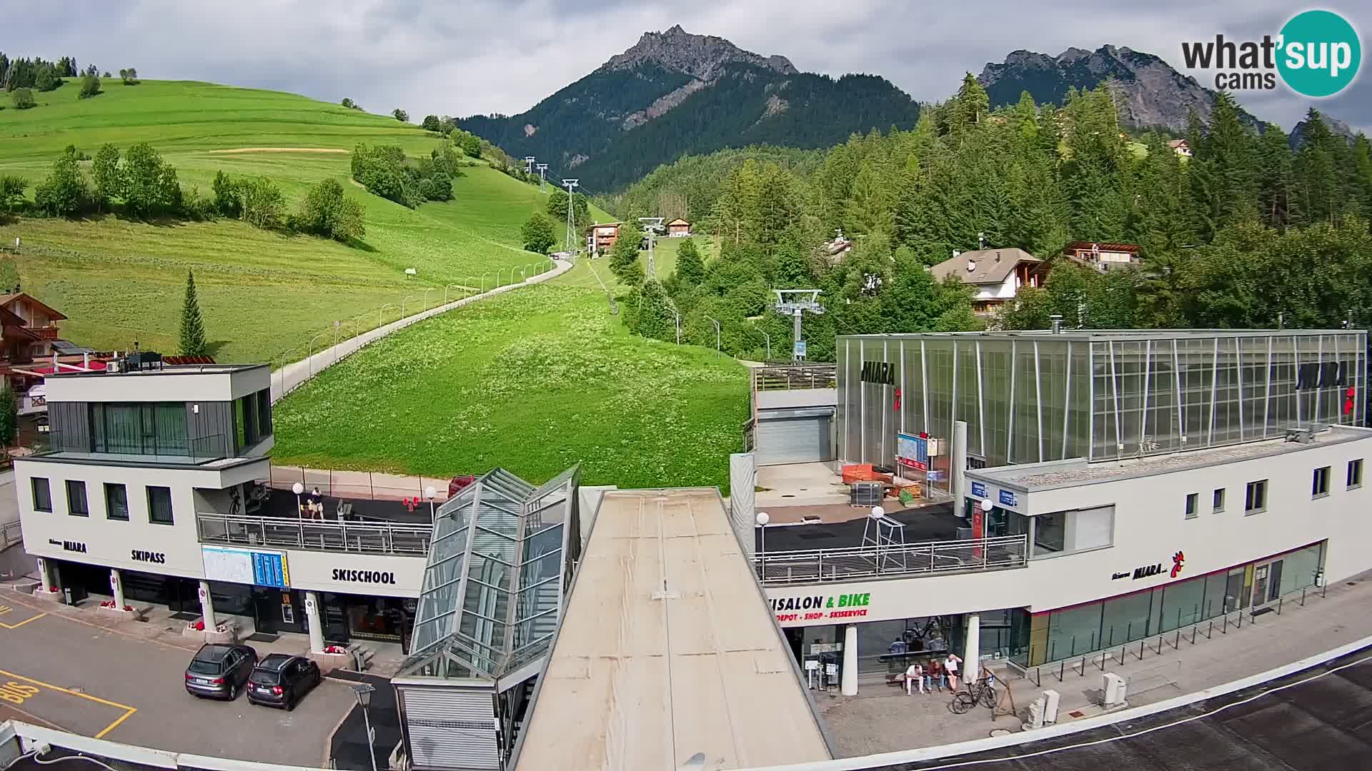 Plan de Corones Kronplatz Miara webcam en vivo – estación de valle