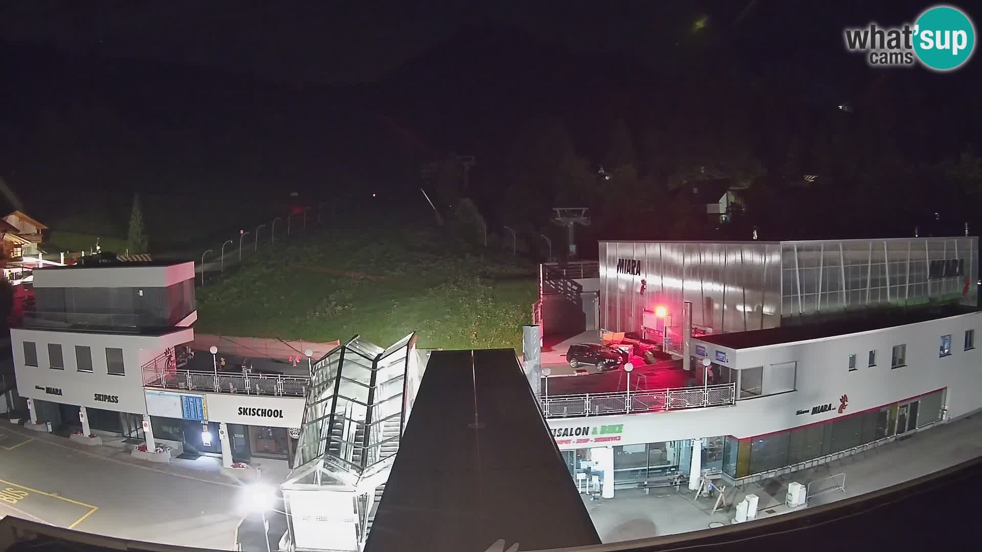 Kronplatz spletna kamera Miara spodnja postaja