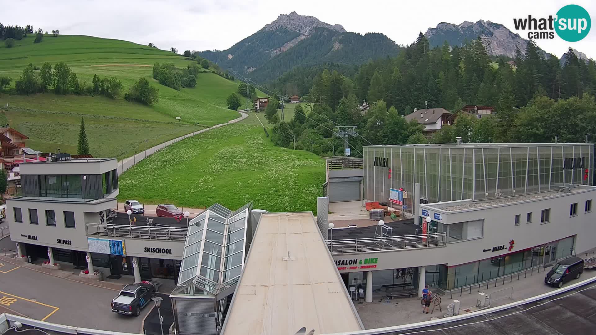 Kronplatz webcam Valley sation of Miara