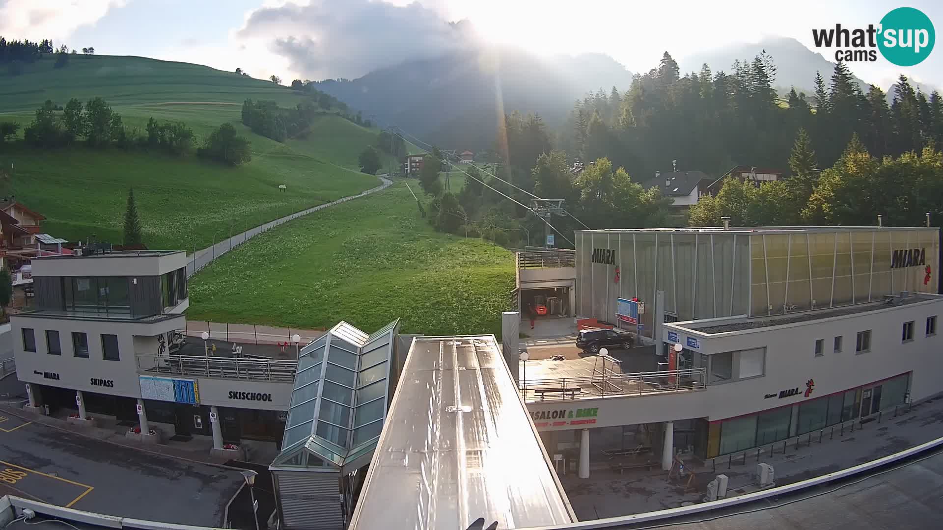 Kronplatz web-kamera Miara – donja stanica
