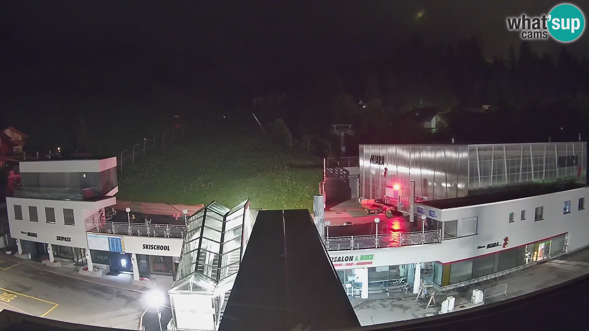 Kronplatz webcam Valley sation of Miara