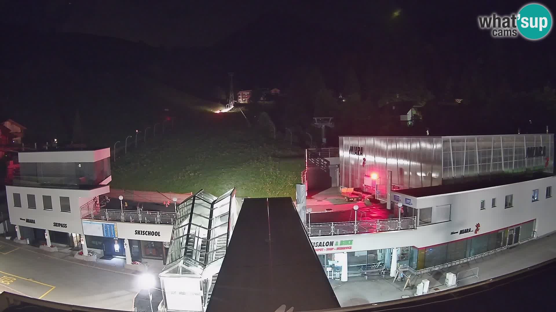 Kronplatz webcam Valley sation of Miara