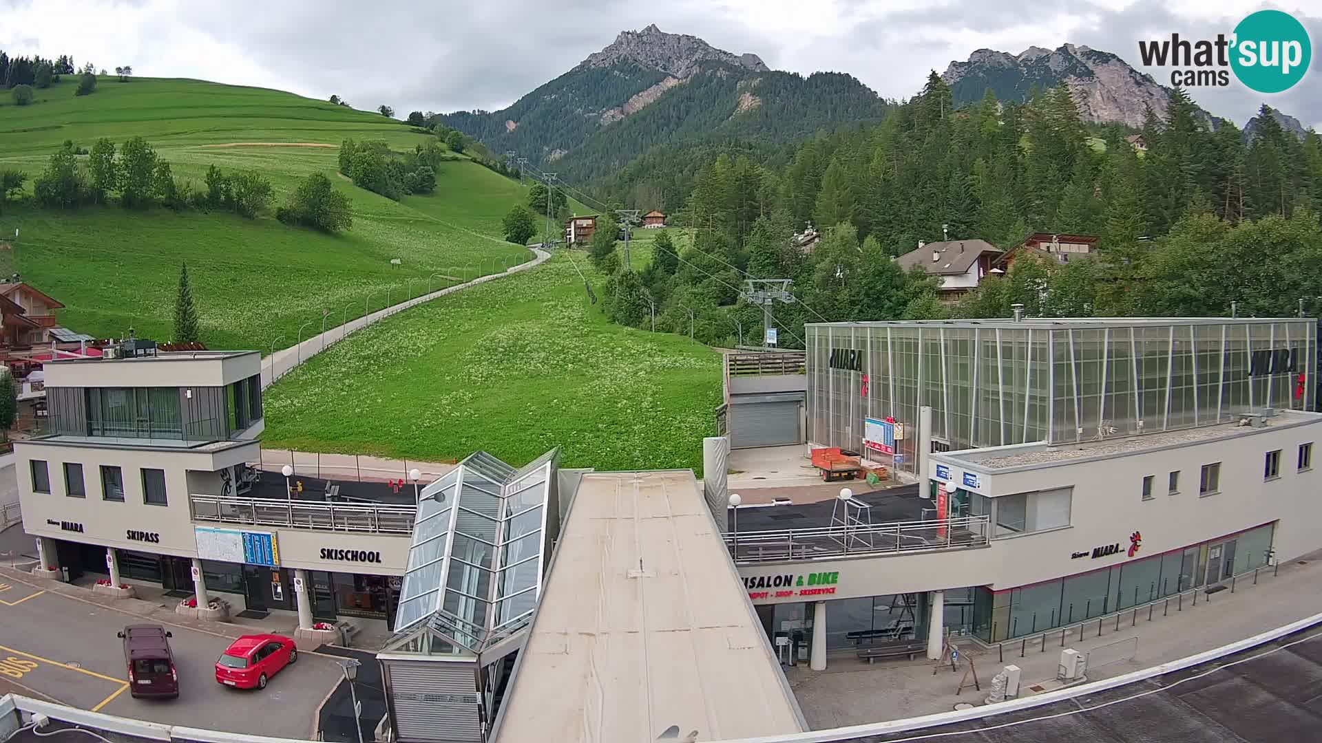 Plan de Corones Kronplatz Miara webcam en vivo – estación de valle