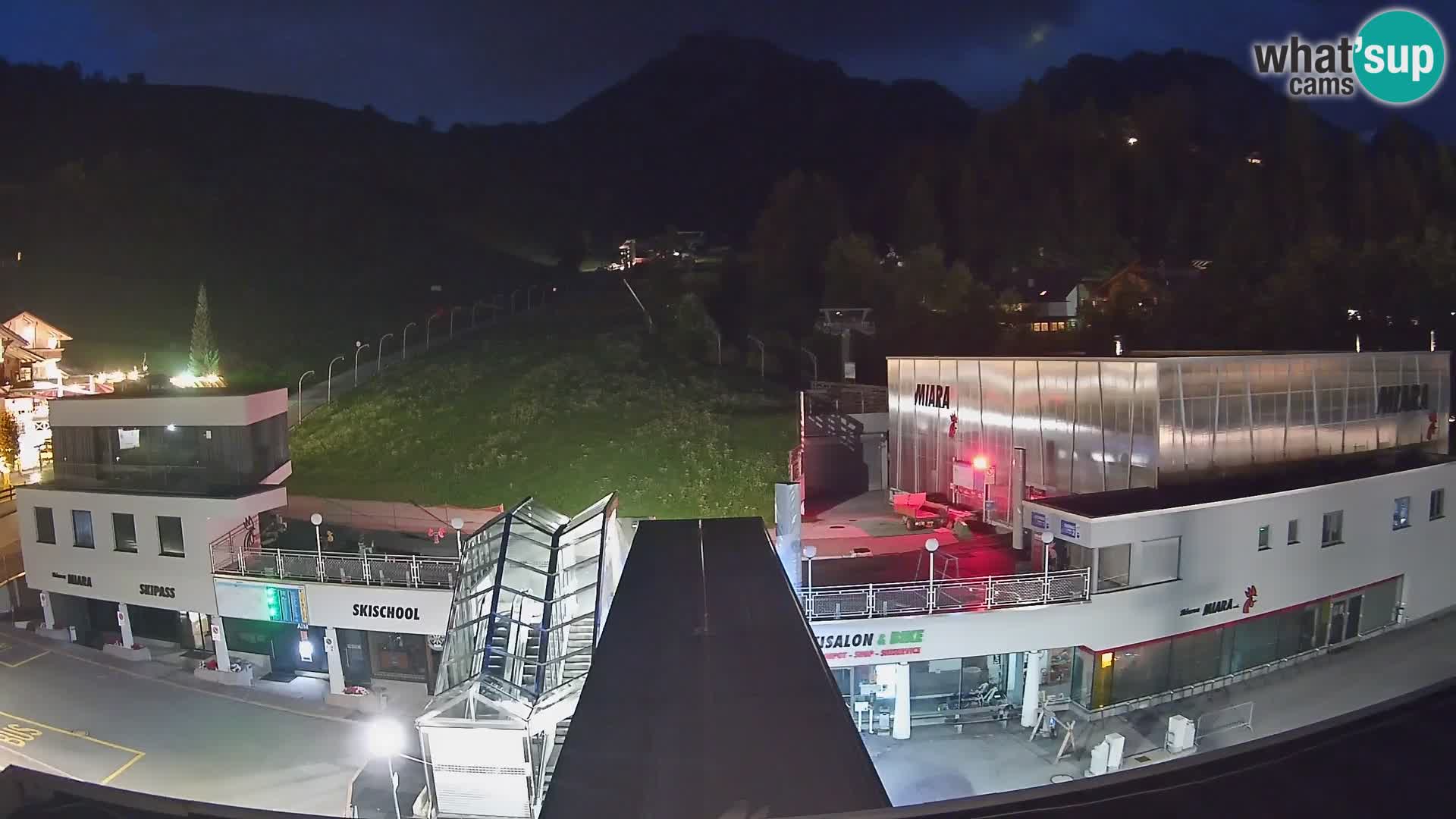 Kronplatz webcam Valley sation of Miara