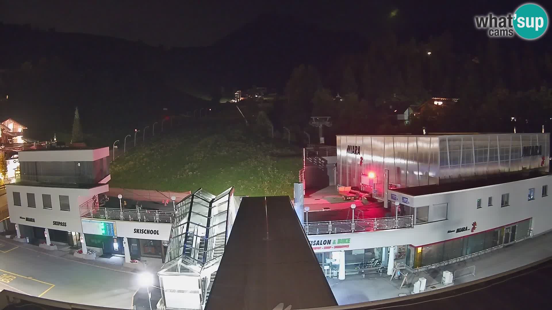 Kronplatz spletna kamera Miara spodnja postaja