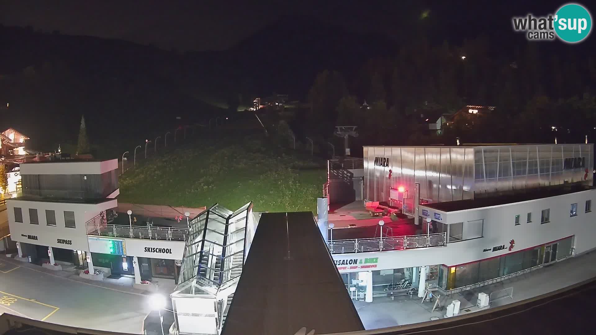 Kronplatz webcam Valley sation of Miara