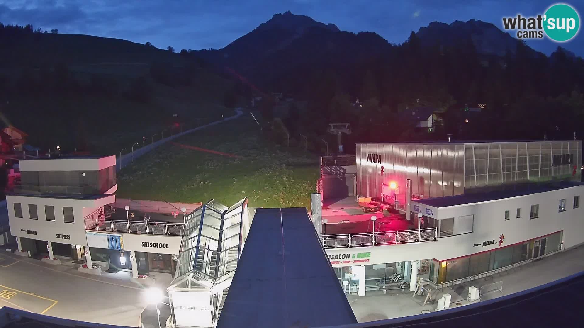 Kronplatz webcam Valley sation of Miara