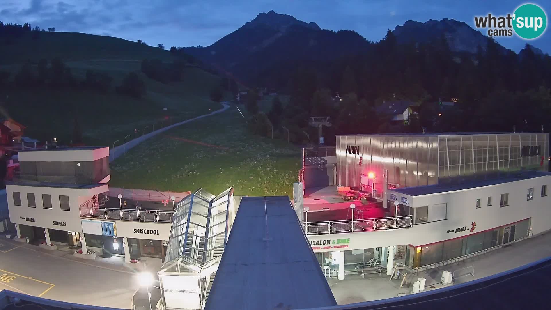 Kronplatz webcam Valley sation of Miara
