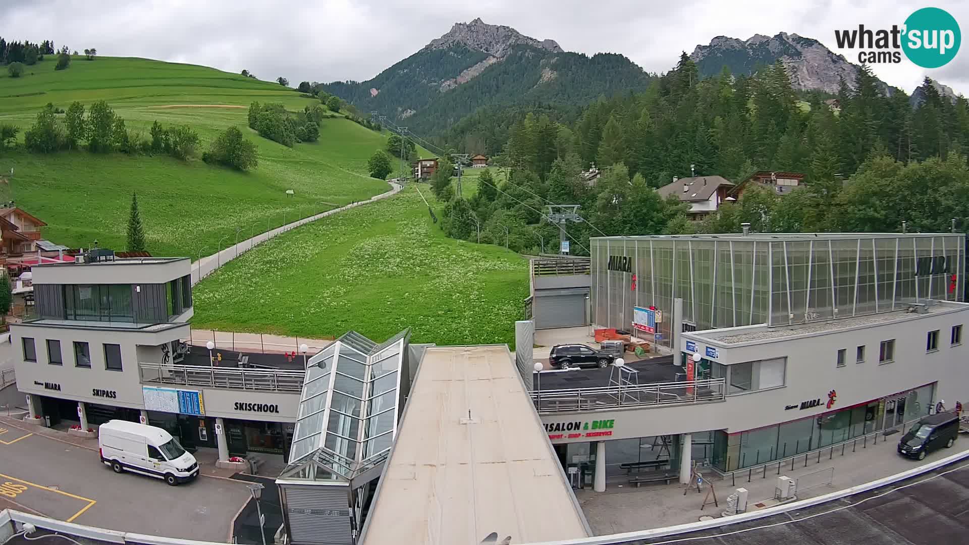 Kronplatz webcam Valley sation of Miara