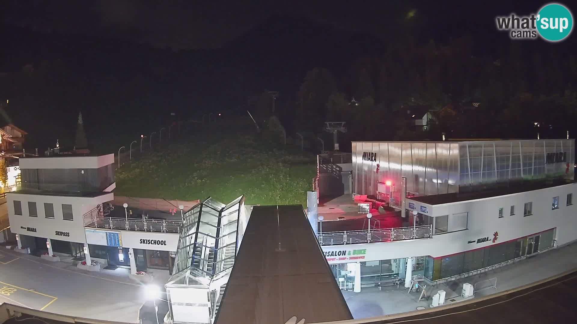 Kronplatz webcam Valley sation of Miara