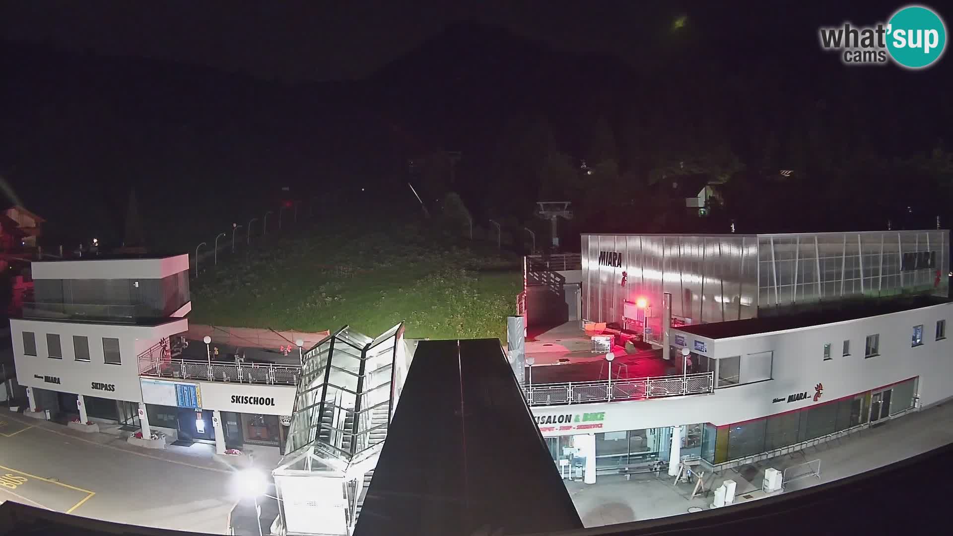 Kronplatz spletna kamera Miara spodnja postaja