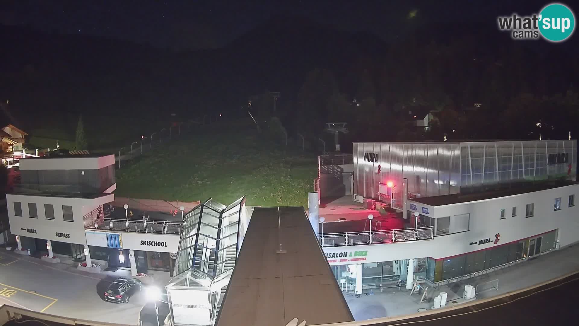 Kronplatz spletna kamera Miara spodnja postaja