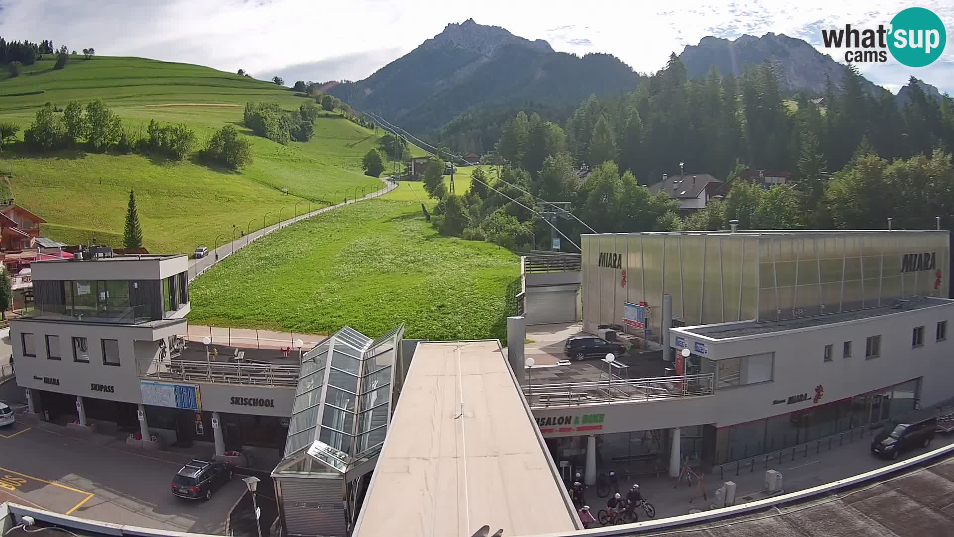 Kronplatz webcam Valley sation of Miara