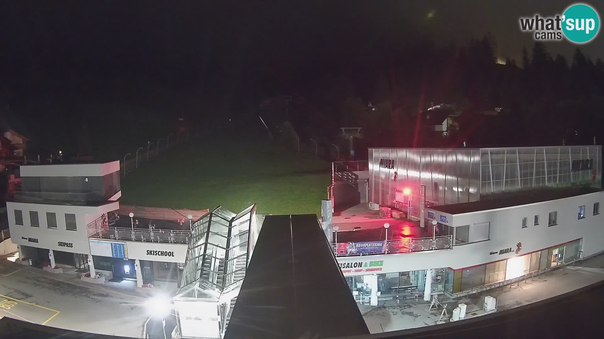 Plan de Corones Kronplatz Miara webcam en vivo – estación de valle