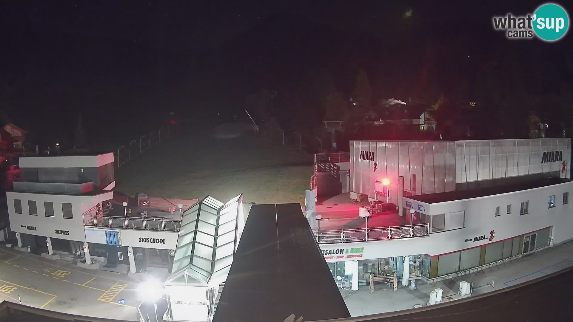 Plan de Corones Kronplatz Miara webcam en vivo – estación de valle