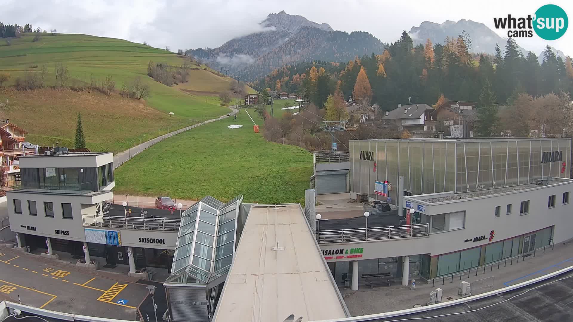 Kronplatz spletna kamera Miara spodnja postaja