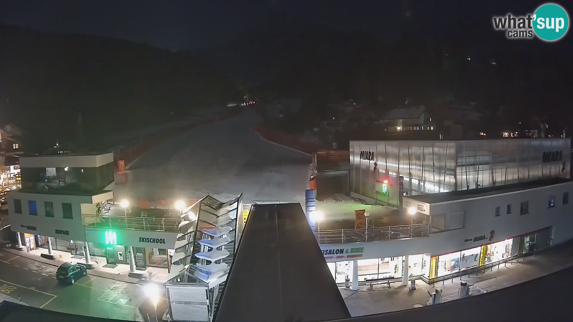 Kronplatz spletna kamera Miara spodnja postaja